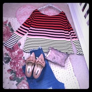 Striped Old Navy Top NWOT